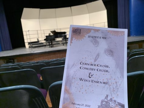 Concert and Chamber Choirs and the Wind Ensemble Program