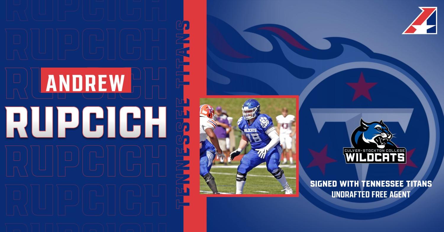 Andrew Rupcich Signs With The Tennessee Titans Wildcat Wire